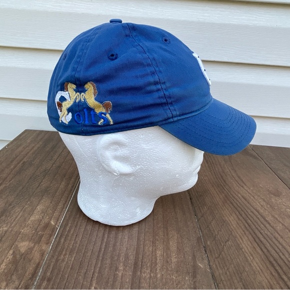 NFL Reebok Indianapolis Colts Blue Logo Cap Hat Small - Picture 3 of 7